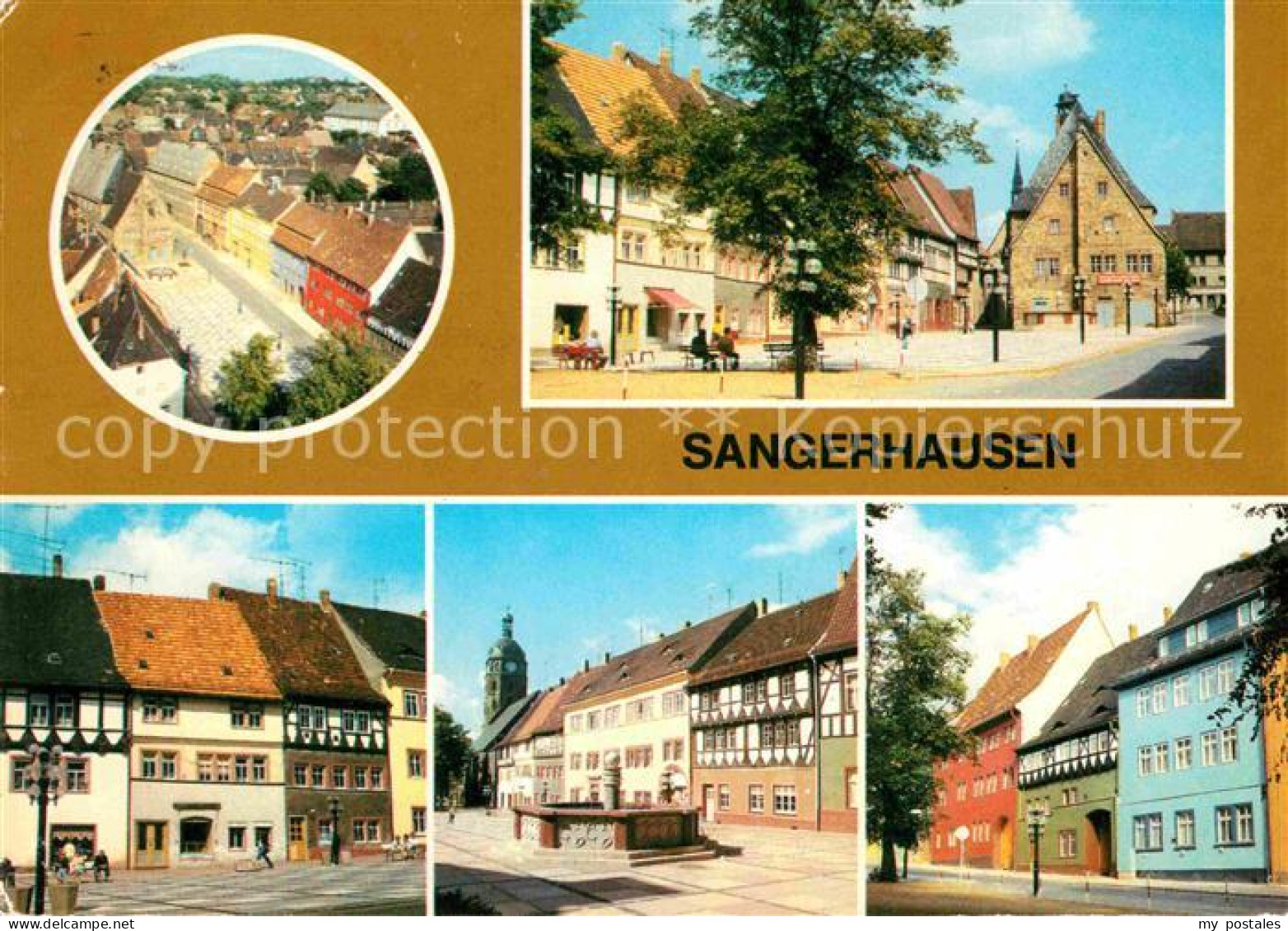 72790637 Sangerhausen Suedharz Marktplatz Sangerhausen - Sangerhausen