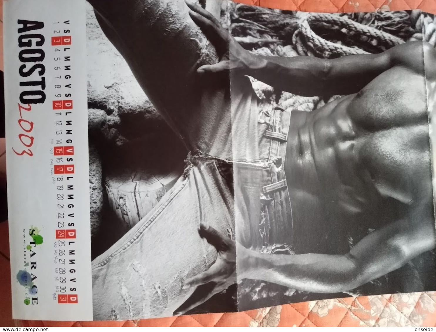 CALENDARIO MAX 2003 BALLERINO KLEDI KADIU DANZA