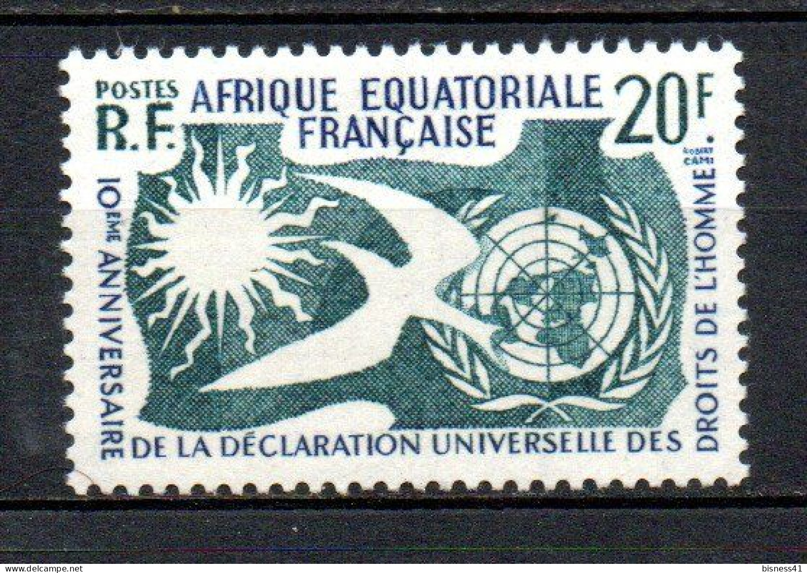Col41 Colonies AEF Afrique équatoriale N° 245 Neuf XX MNH Cote 2,00 € - Nuevos