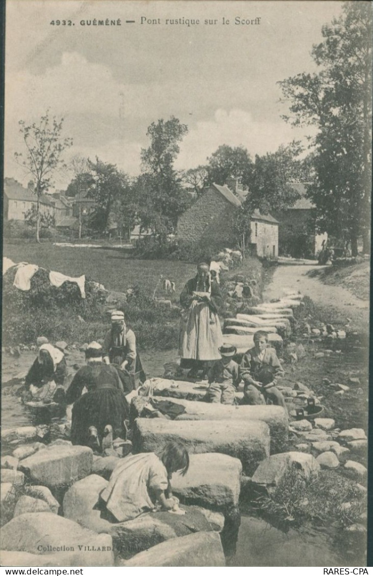 56 GUEMENE - PONT RUSTIQUE SUR LE SCORFF - Guemene Sur Scorff