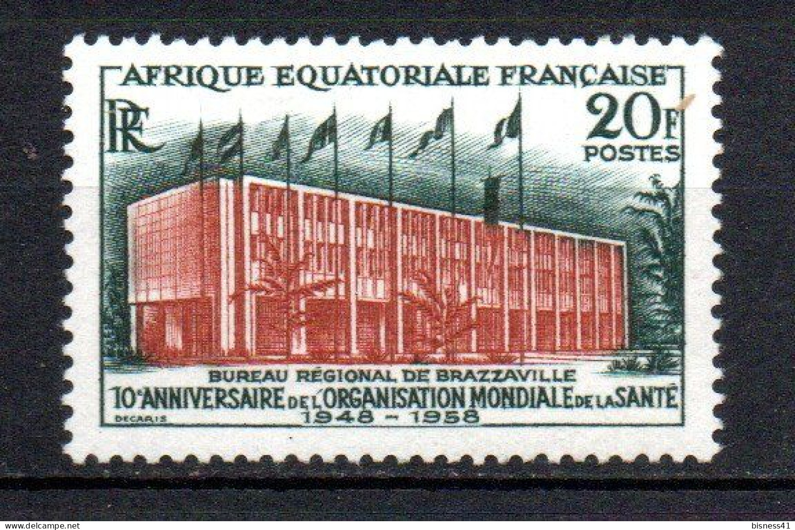 Col41 Colonies AEF Afrique équatoriale N° 242 Neuf XX MNH Cote 2,00 € - Unused Stamps