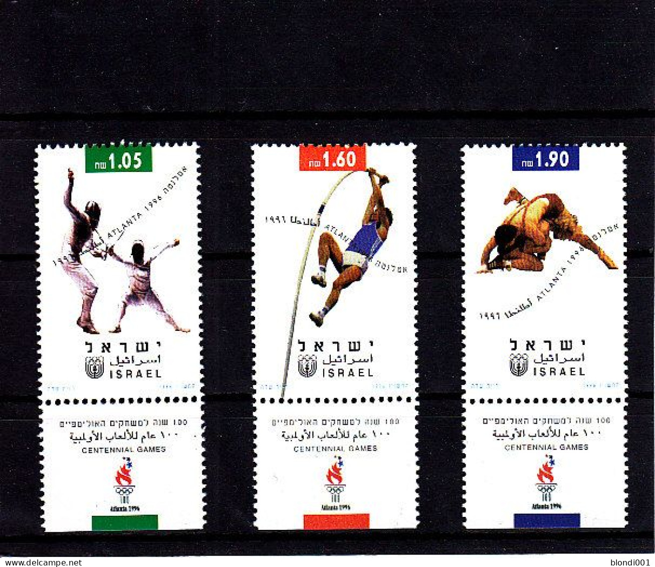 Olympics 1996 - Fencing - ISRAEL - Set MNH - Ete 1996: Atlanta