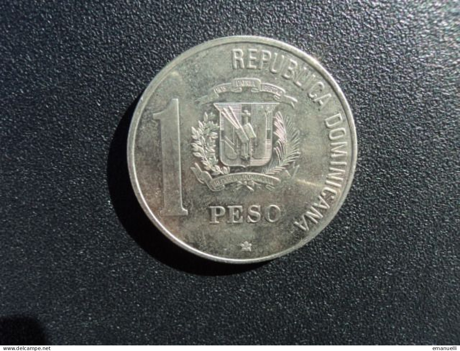 RÉPUBLIQUE DOMINICAINE * : 1 PESO   1988 (c)    KM 66    NON CIRCULÉE - Dominicaine