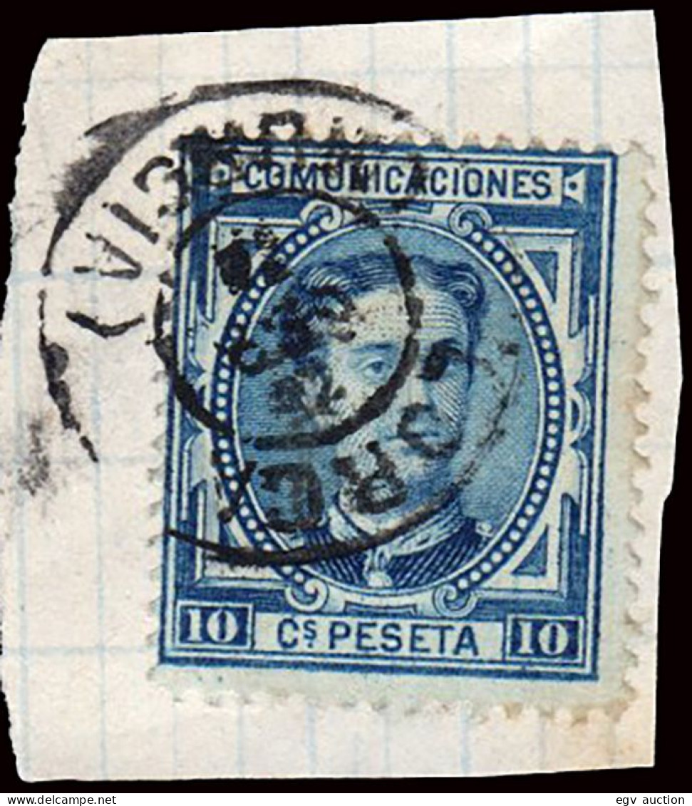 Murcia - Edi O 175 - Fragmento Mat Fech. Tp. II "Lorca" - Used Stamps