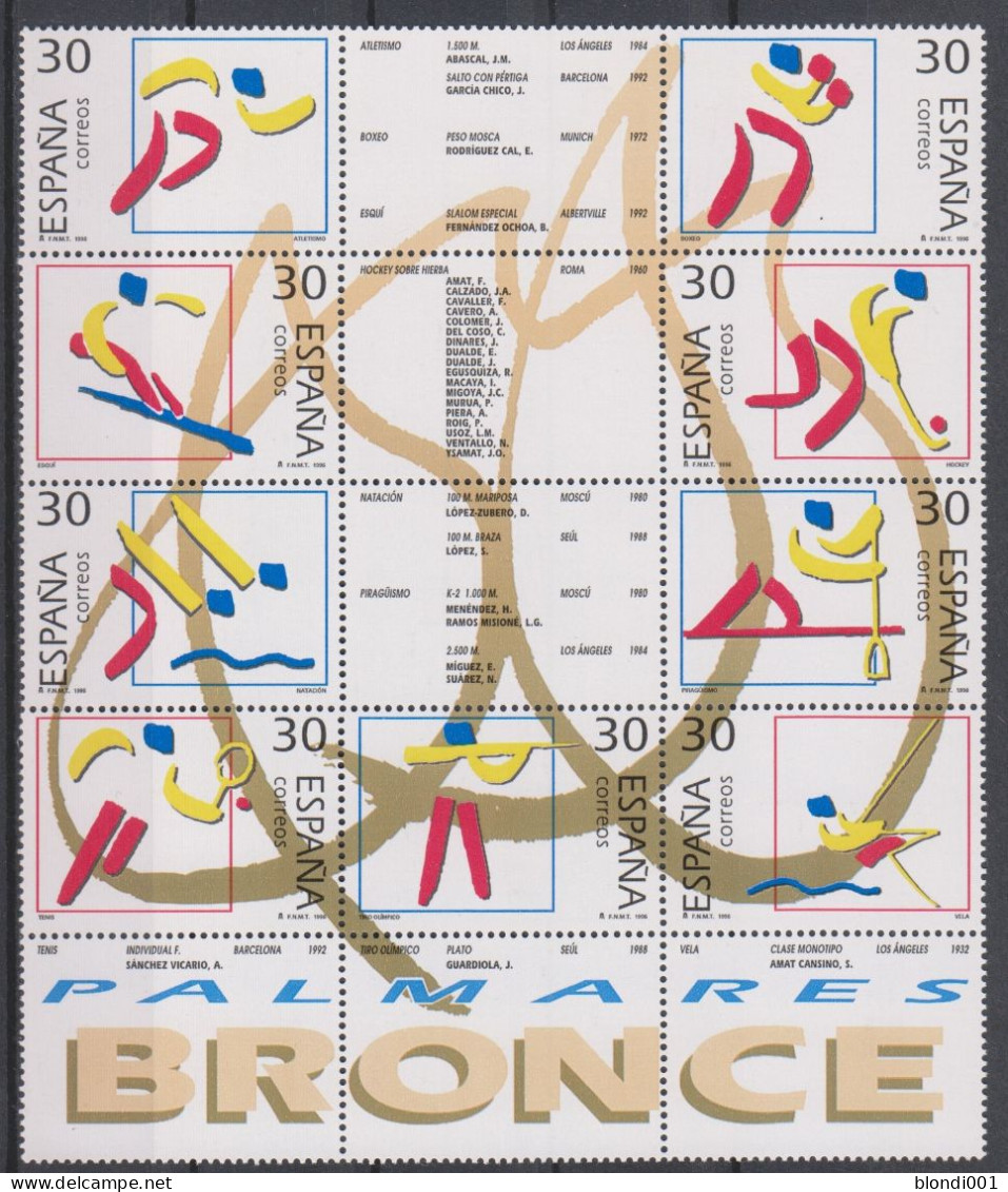 Olympics 1996 - Shooting - SPAIN - Sheet MNH - Ete 1996: Atlanta