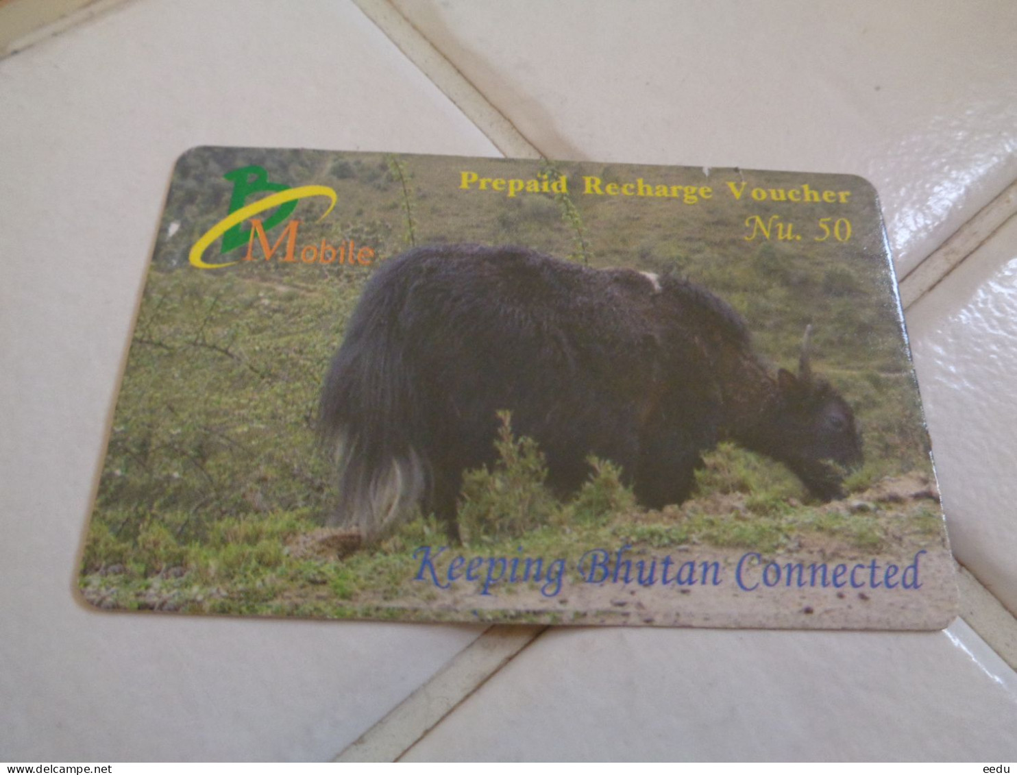 Bhutan Phonecard - Butan