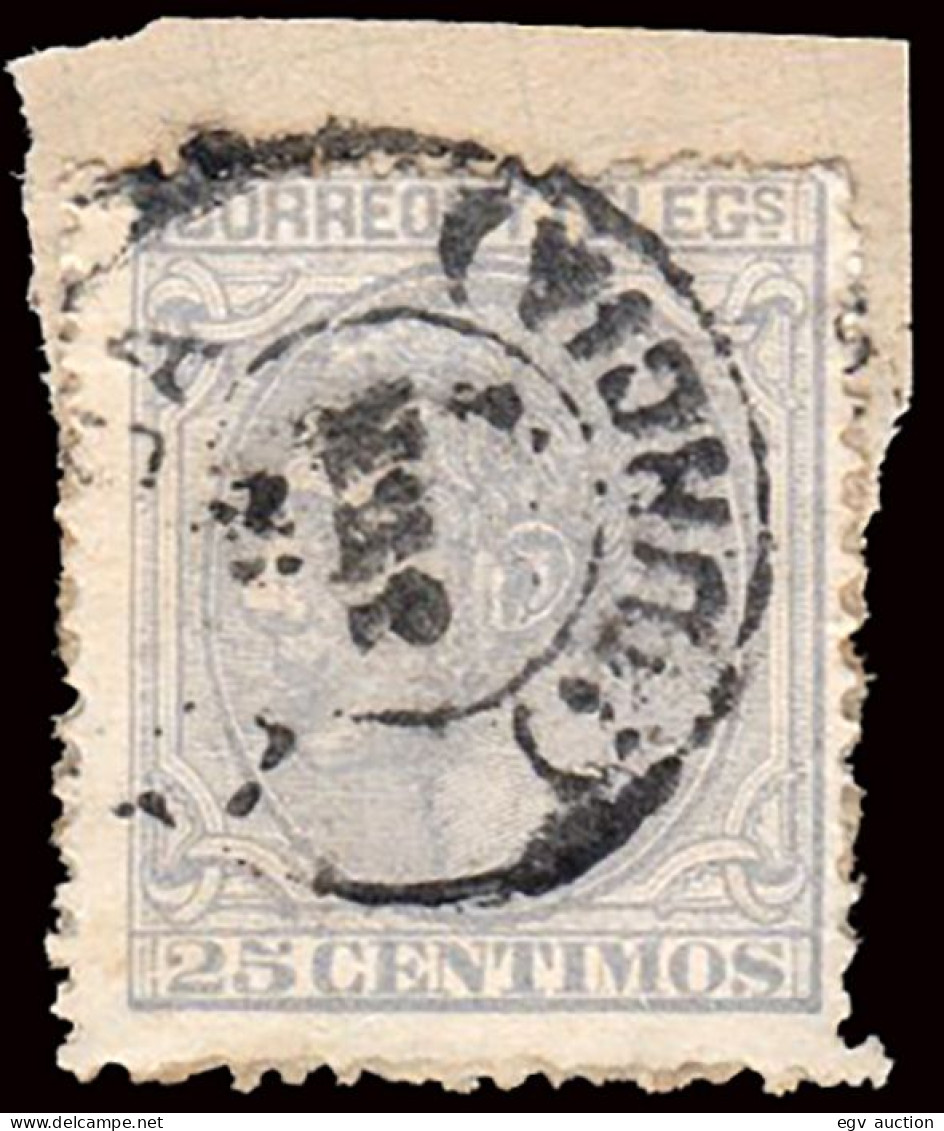 Murcia - Edi O 204 - Fragmento Mat Fech. Tp. II "Lorca" - Used Stamps