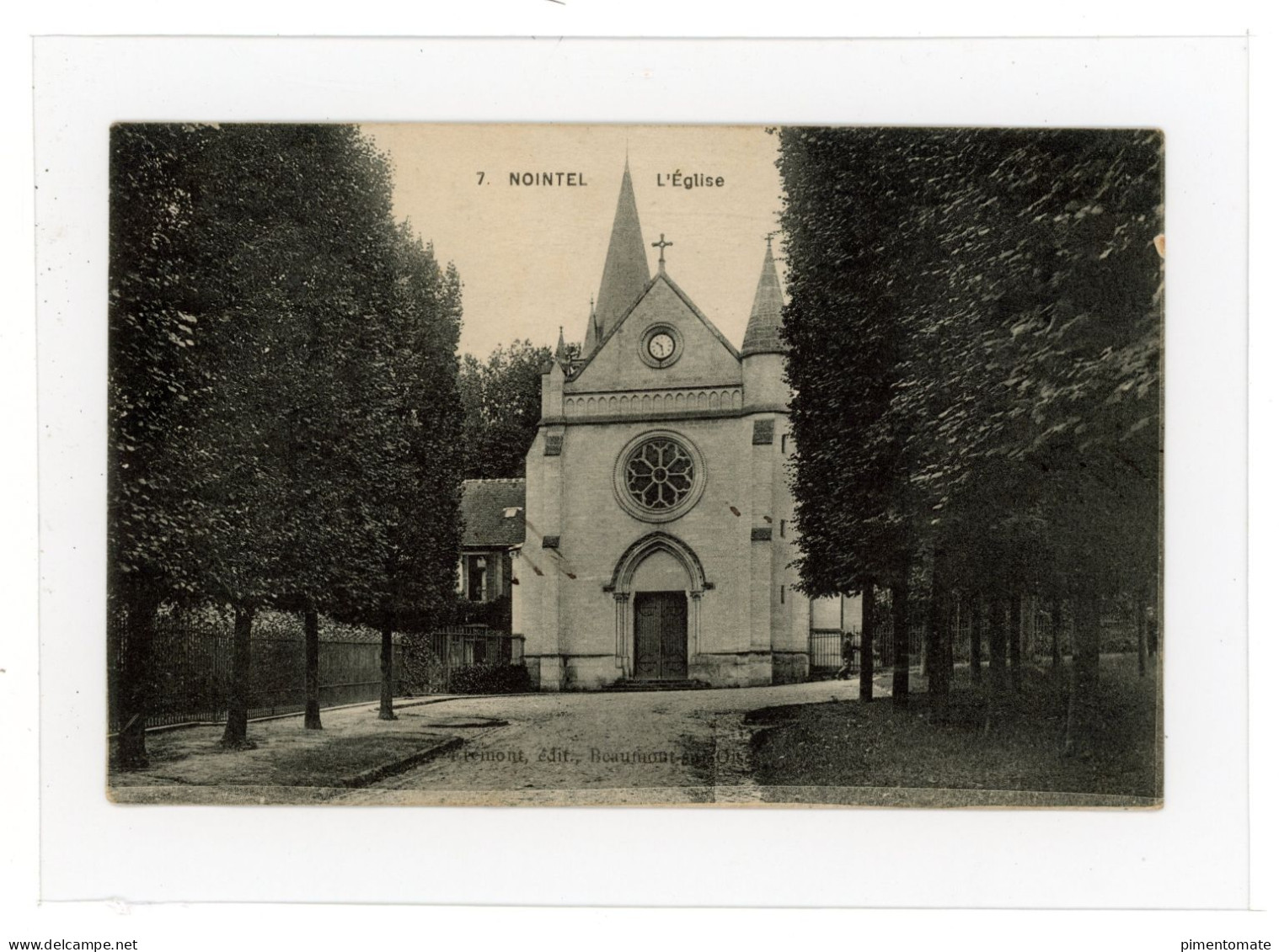 NOINTEL L'EGLISE 1919 - Nointel