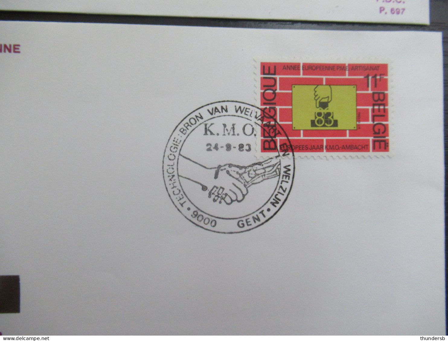 FDC 2101 'KMO's' En 2102 'Jeugdfilatelie' - 1981-1990