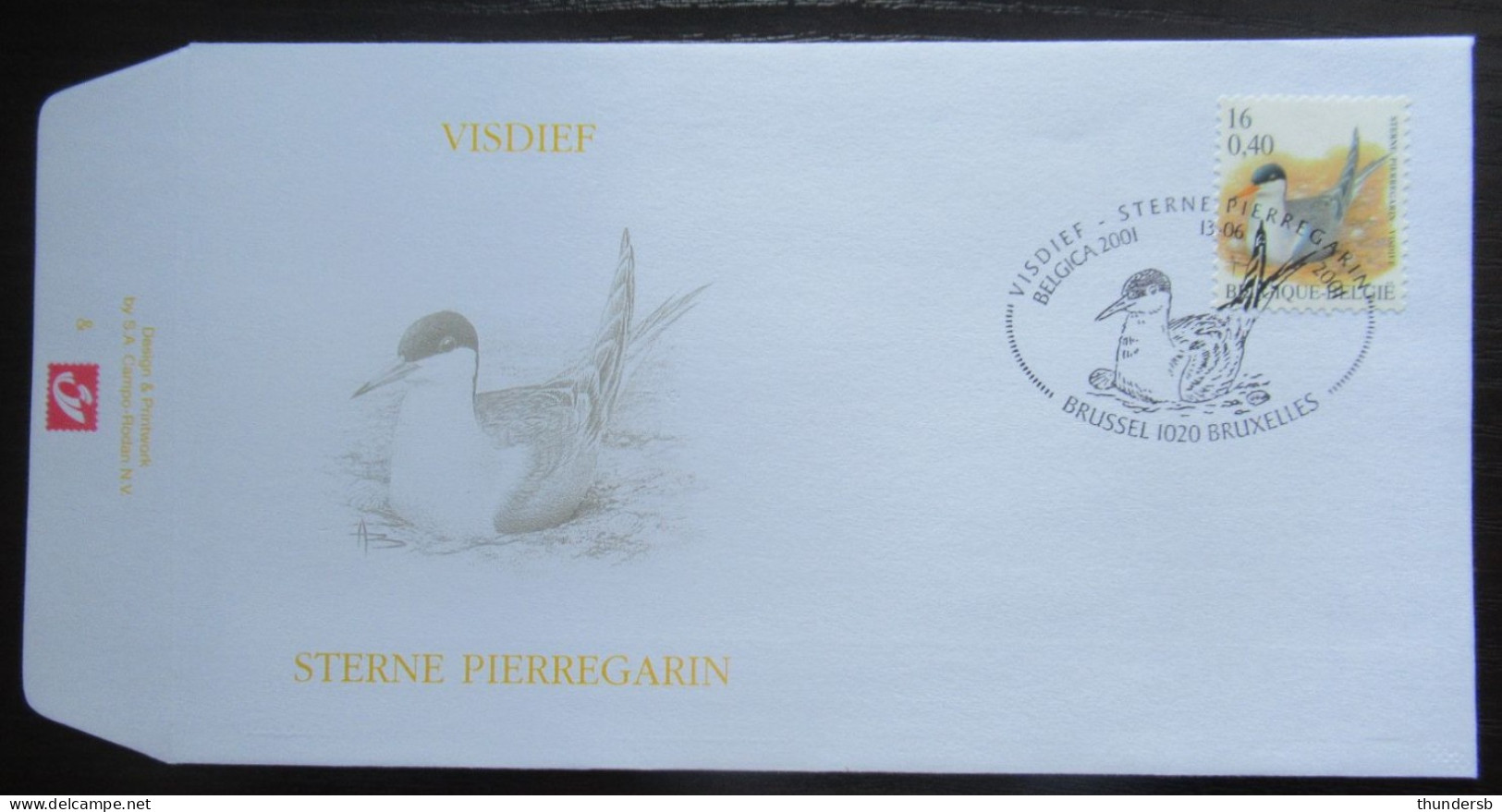 FDC 3011 'Buzin: Visdiefje' - 2001-2010