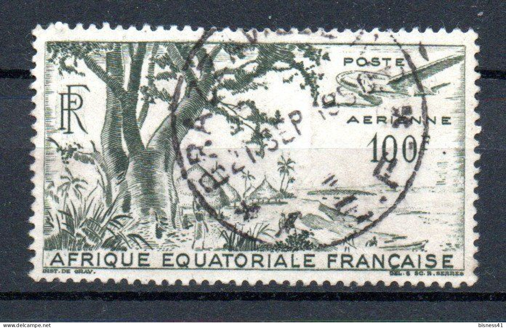 Col41 Colonies AEF Afrique équatoriale PA  N° 51 Oblitéré  Cote 2,00 € - Gebraucht