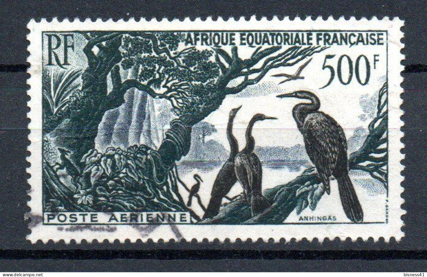 Col41 Colonies AEF Afrique équatoriale PA  N° 53 Oblitéré  Cote 12,00 € - Usados