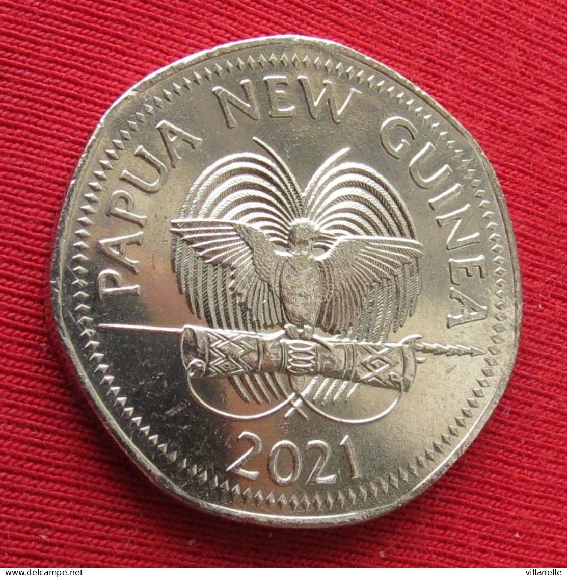 Papua New Guinea 50 Toea 2001 Butterfly Papuasia Nova Guine Nuova Papouasie Nouvelle Guinee UNC ºº - Papouasie-Nouvelle-Guinée