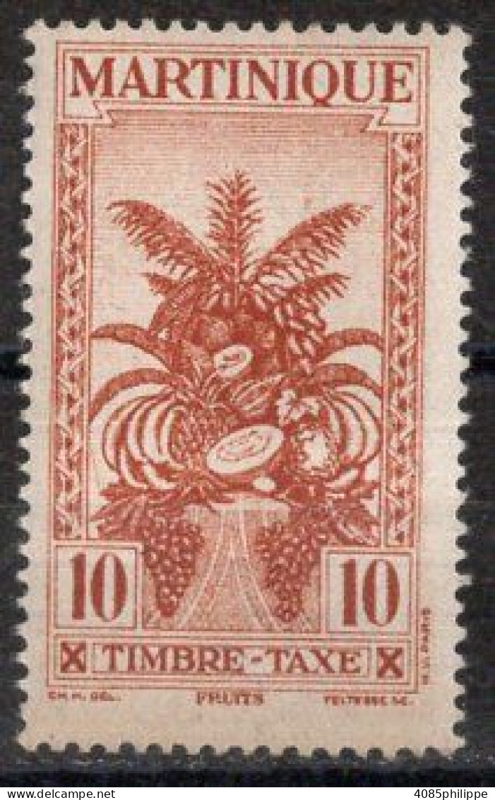 Martinique Timbre-Taxe 23** Neuf Sans Charnières TB  Cote : 3€00 - Postage Due