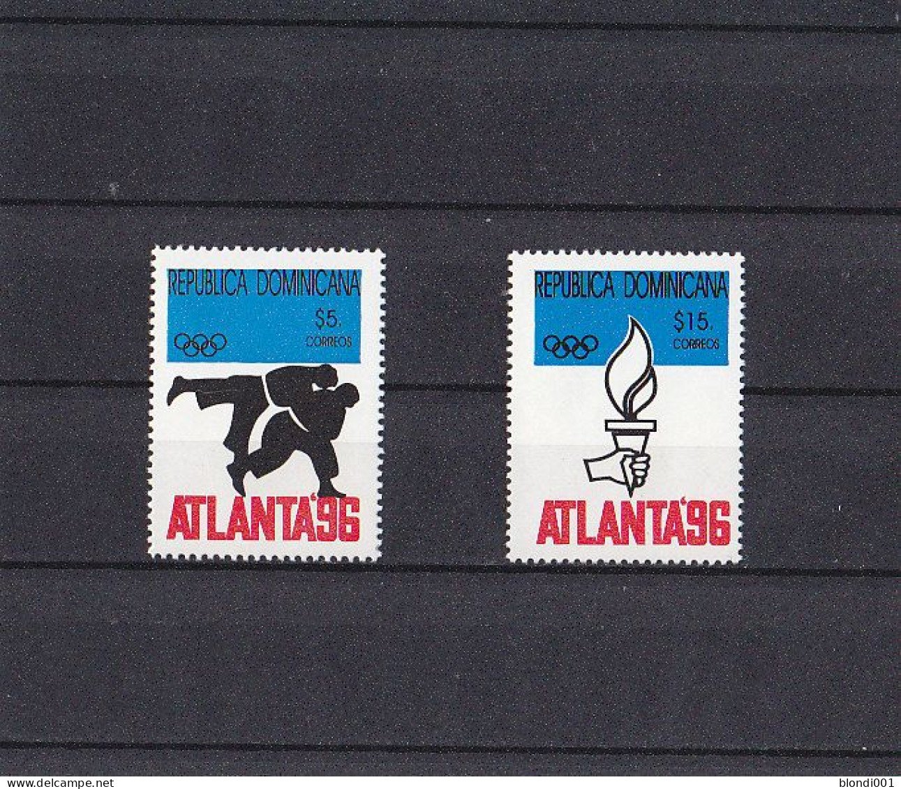 Olympics 1996 - Judo - DOMINICANA - Set MNH - Ete 1996: Atlanta