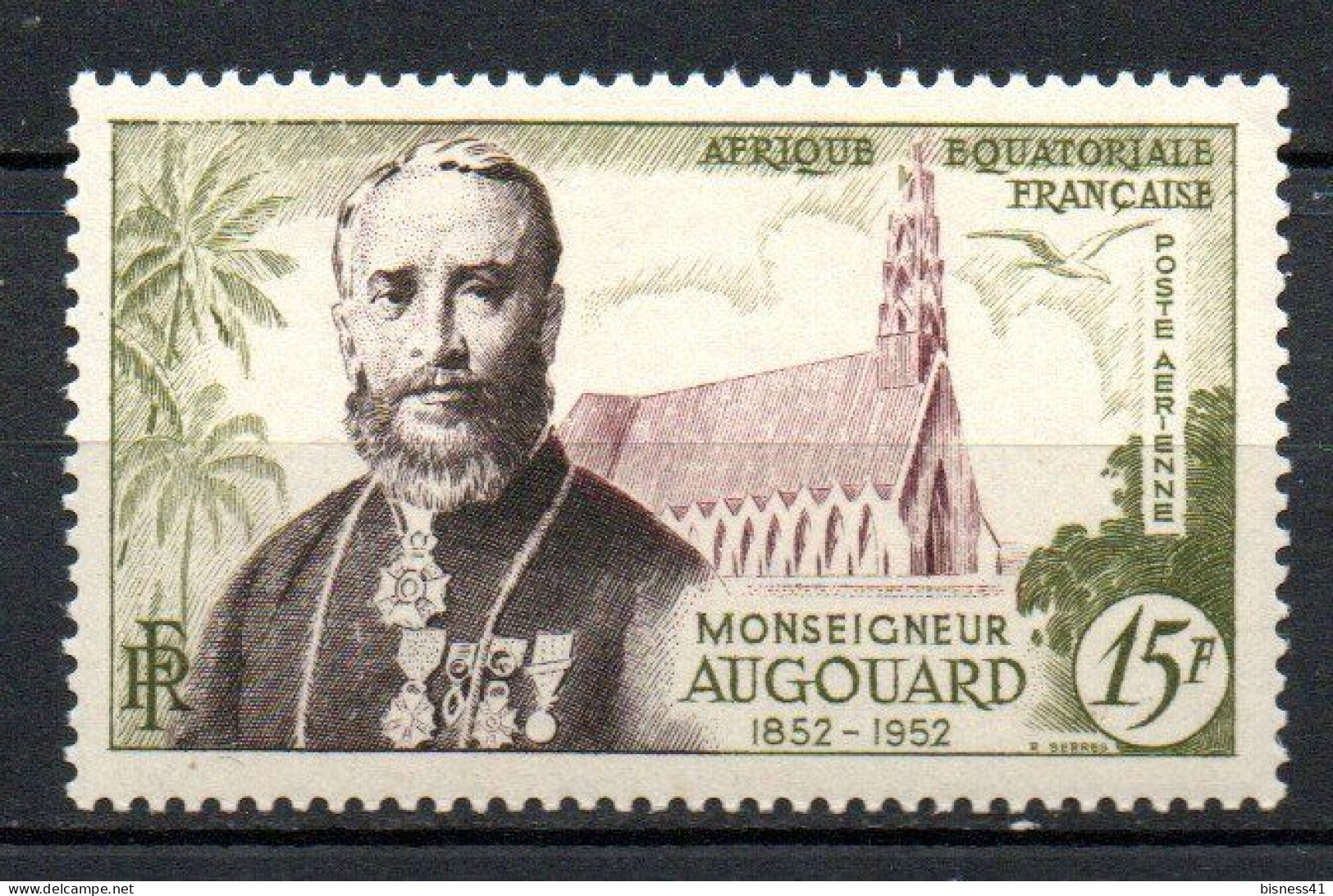 Col41 Colonies AEF Afrique équatoriale PA  N° 56 Neuf XX MNH  Cote 9,00 € - Ungebraucht