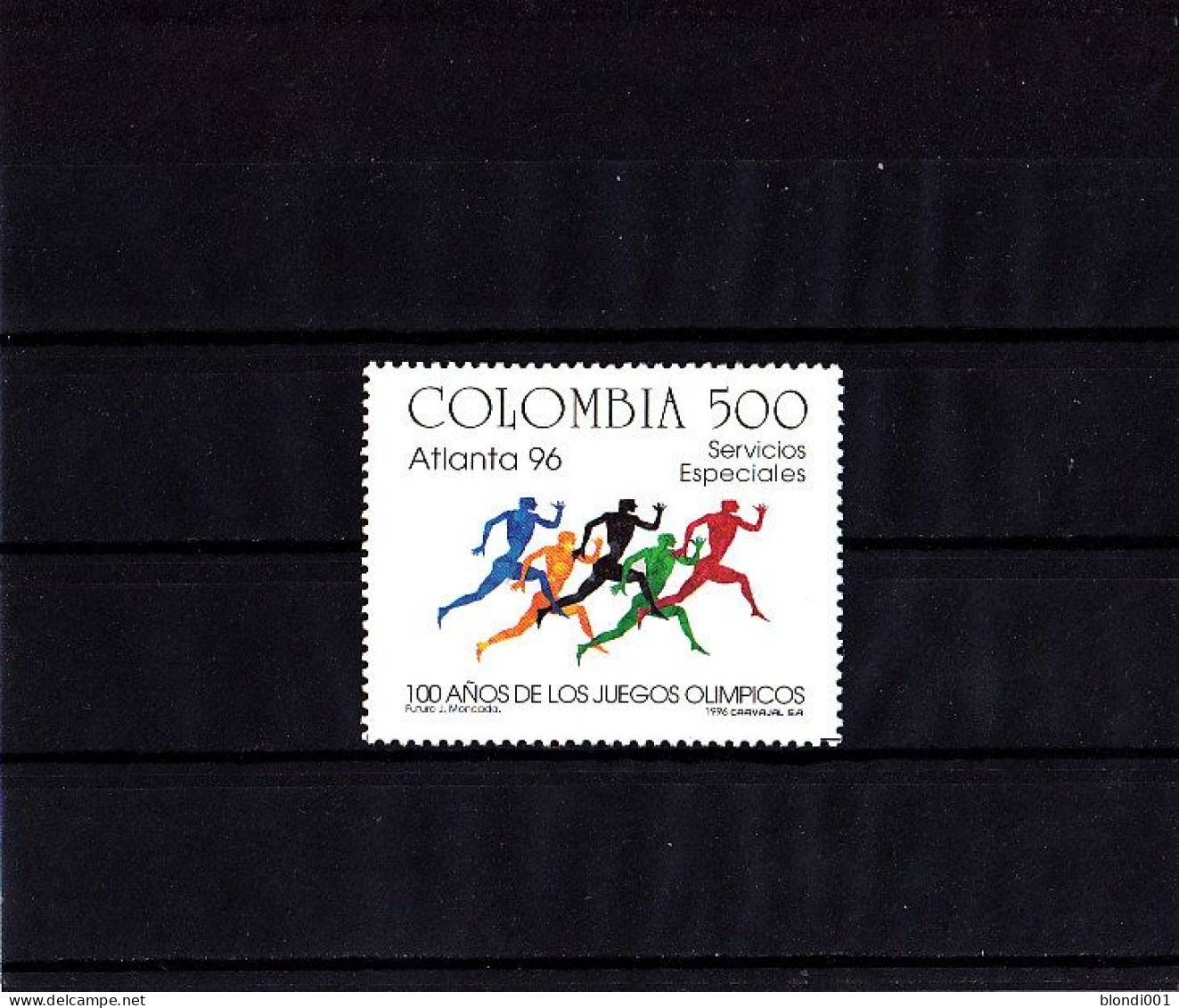 Olympics 1996 - Athletics - COLOMBIA - Stamp MNH - Summer 1996: Atlanta