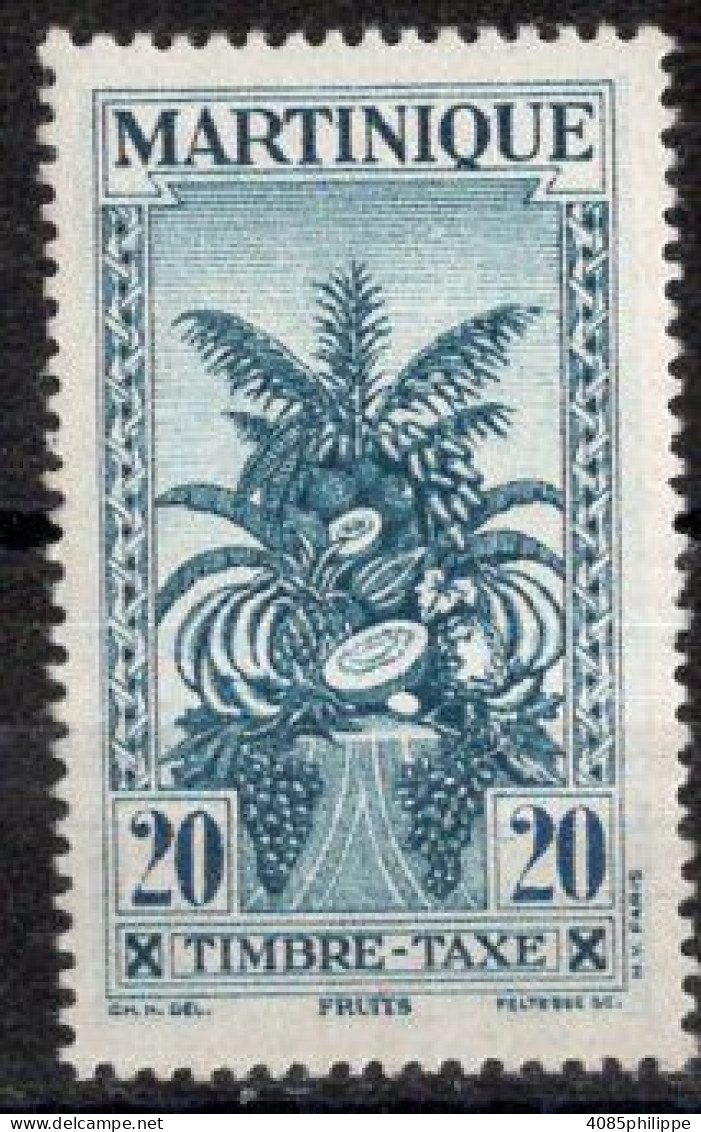 Martinique Timbre-Taxe 24** Neuf Sans Charnières TB  Cote : 3€00 - Strafport
