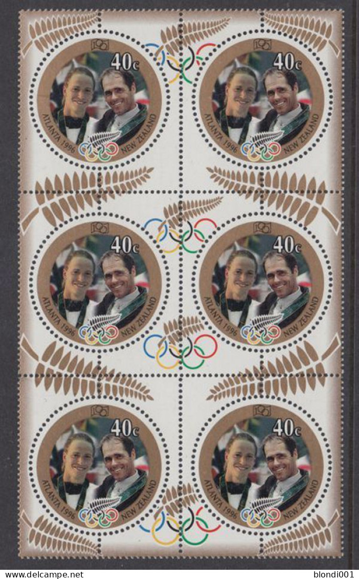 Olympics 1996 - History - NEW ZEALAND SS/6 MNH - Summer 1996: Atlanta