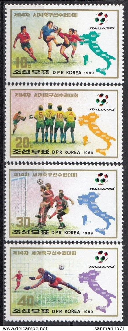 NORTH KOREA 3070-3073,unused (**) Football - Corée Du Nord