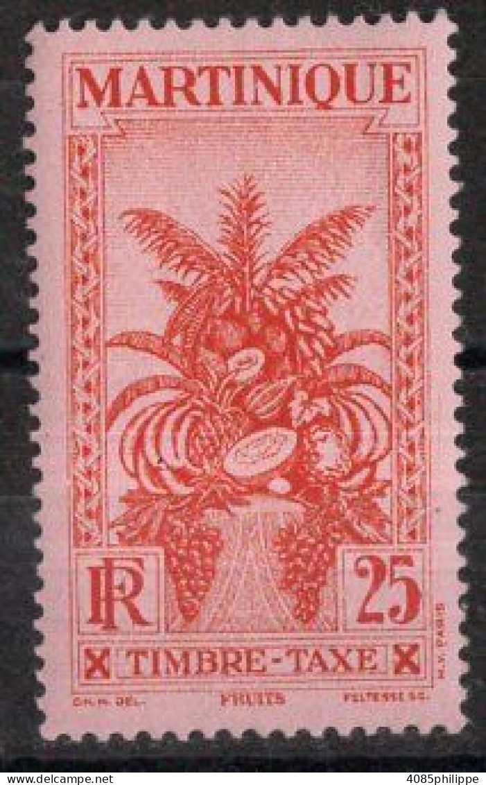 Martinique Timbre-Taxe 15** Neuf Sans Charnières TB  Cote : 3€50 - Portomarken
