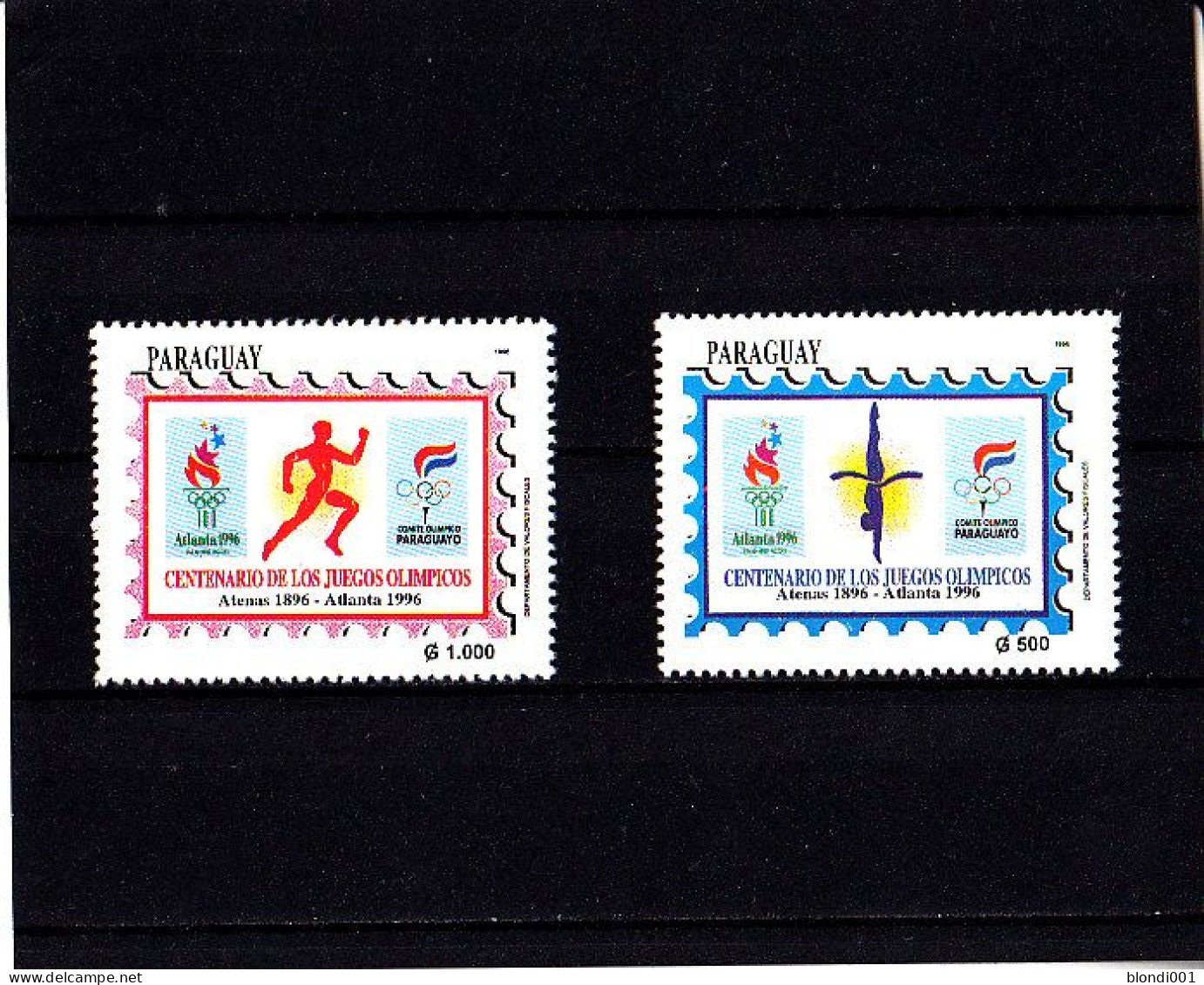 Olympics 1996 - Athletics - PARAGUAY - Set MNH - Zomer 1996: Atlanta