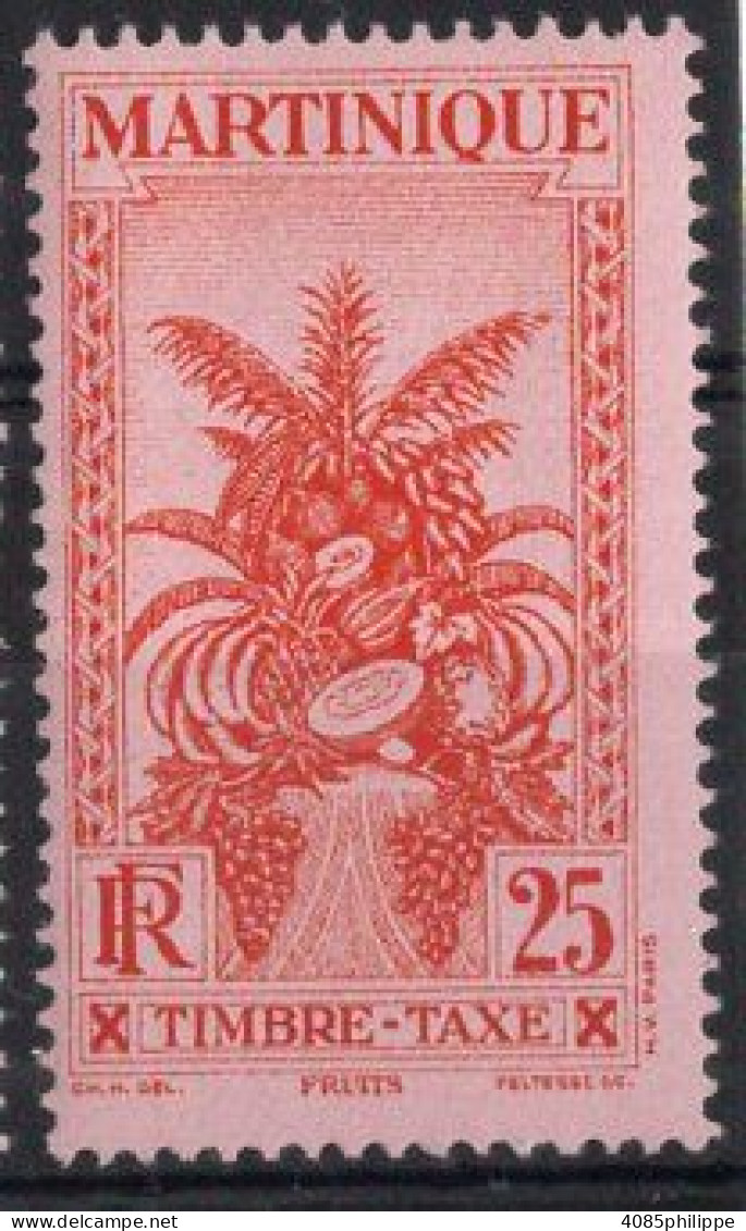 Martinique Timbre-Taxe 15** Neuf Sans Charnières TB  Cote : 3€50 - Timbres-taxe