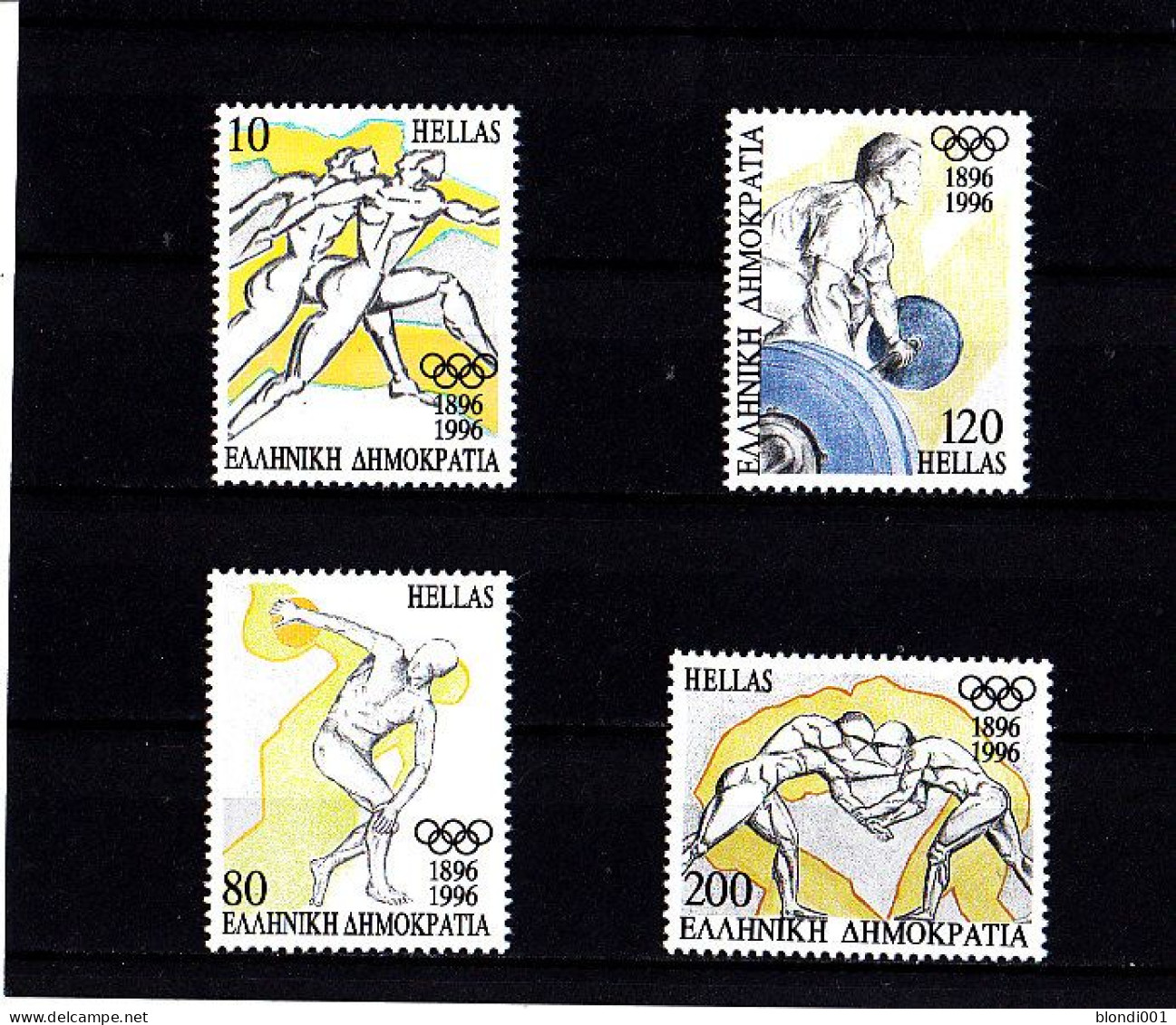 Olympics 1996 - History - GREECE - Set MNH - Summer 1996: Atlanta