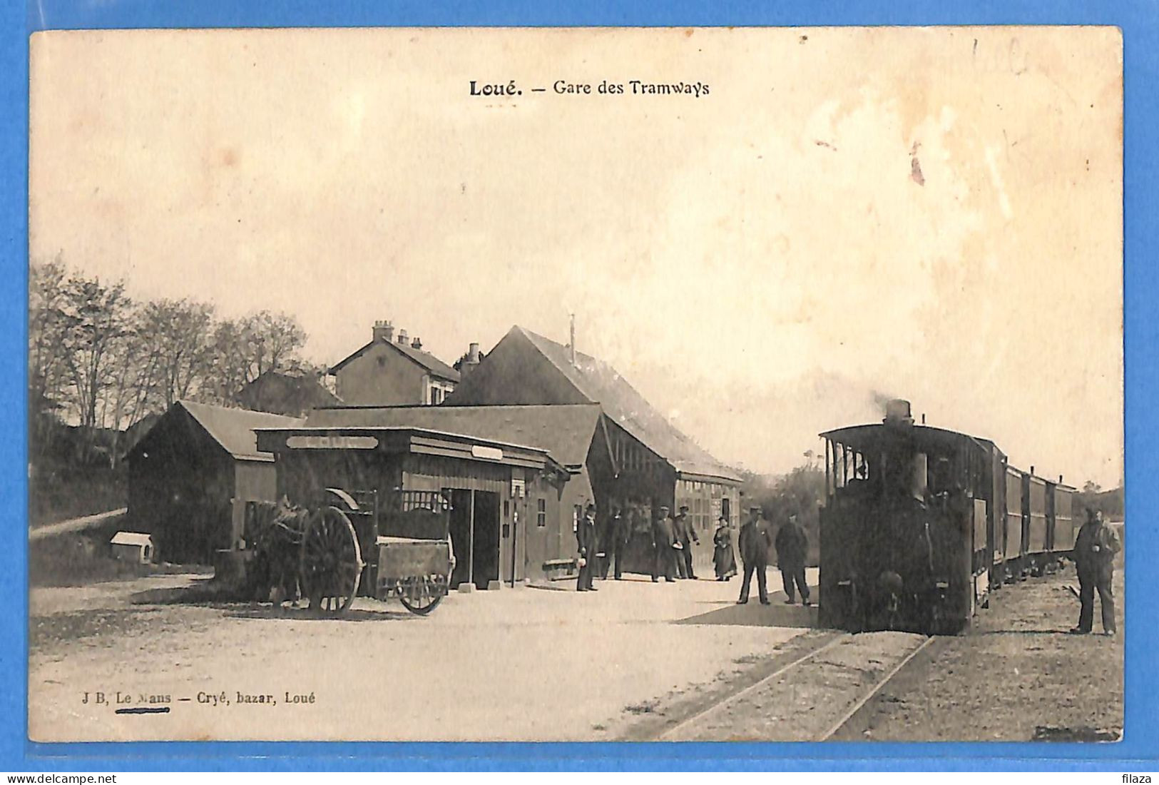 72 - Sarthe - Loue - Gare De Tramways (N14869) - Loue