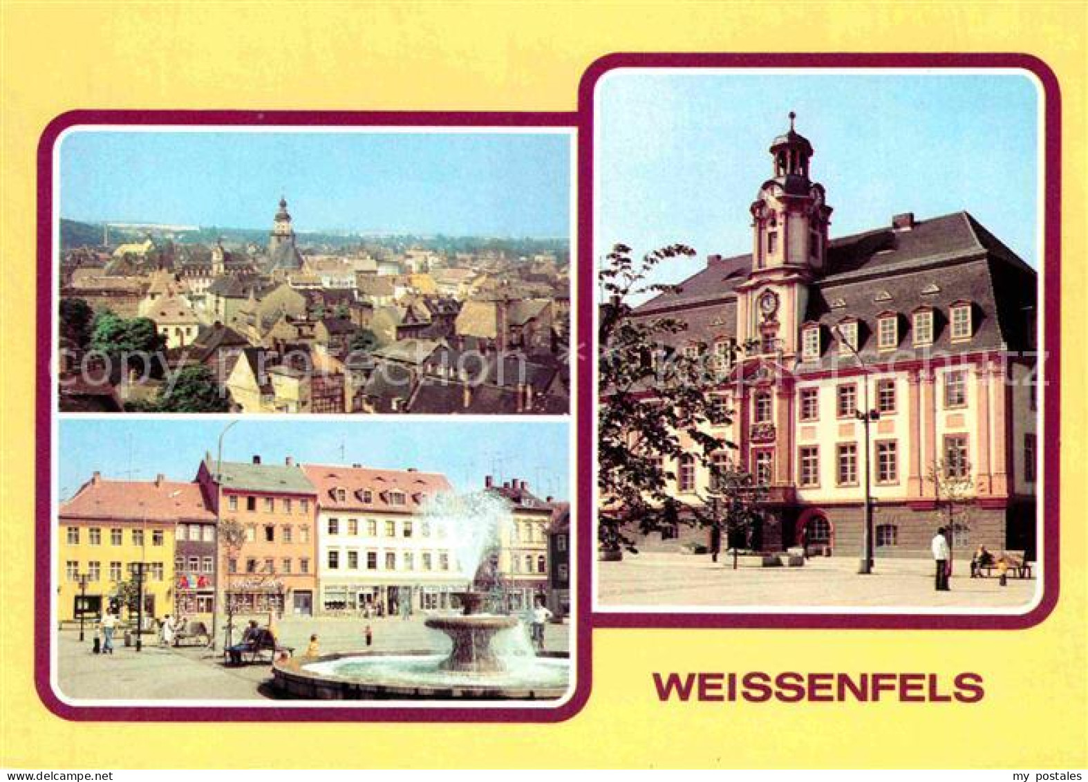 72786348 Weissenfels Saale Teilansicht Karl Marx Platz Rathaus Weissenfels - Weissenfels