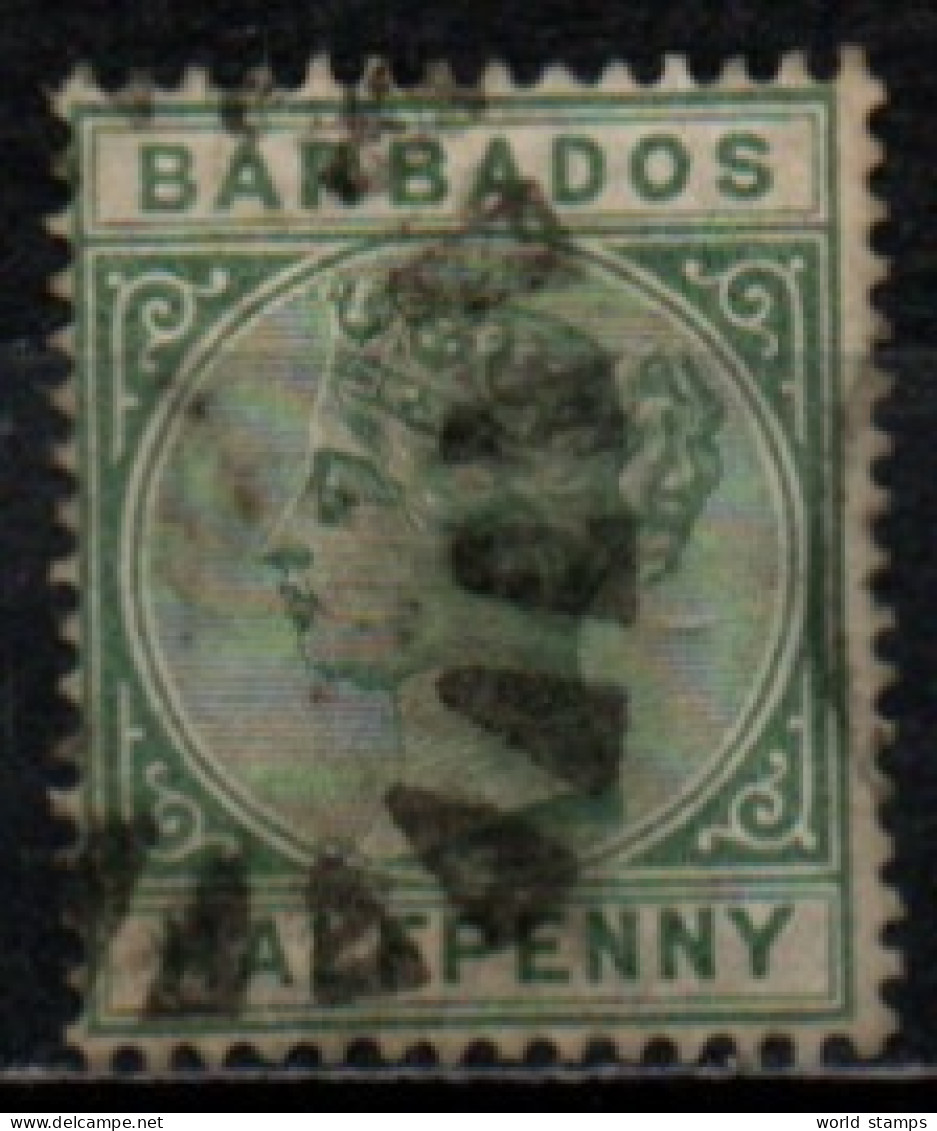 BARBADE 1882-6 O - Barbados (...-1966)