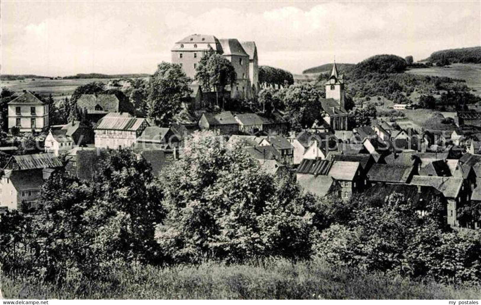 72786201 Westerburg Westerwald Ortsansicht Mit Kirche Und Schloss Westerburg - Westerburg