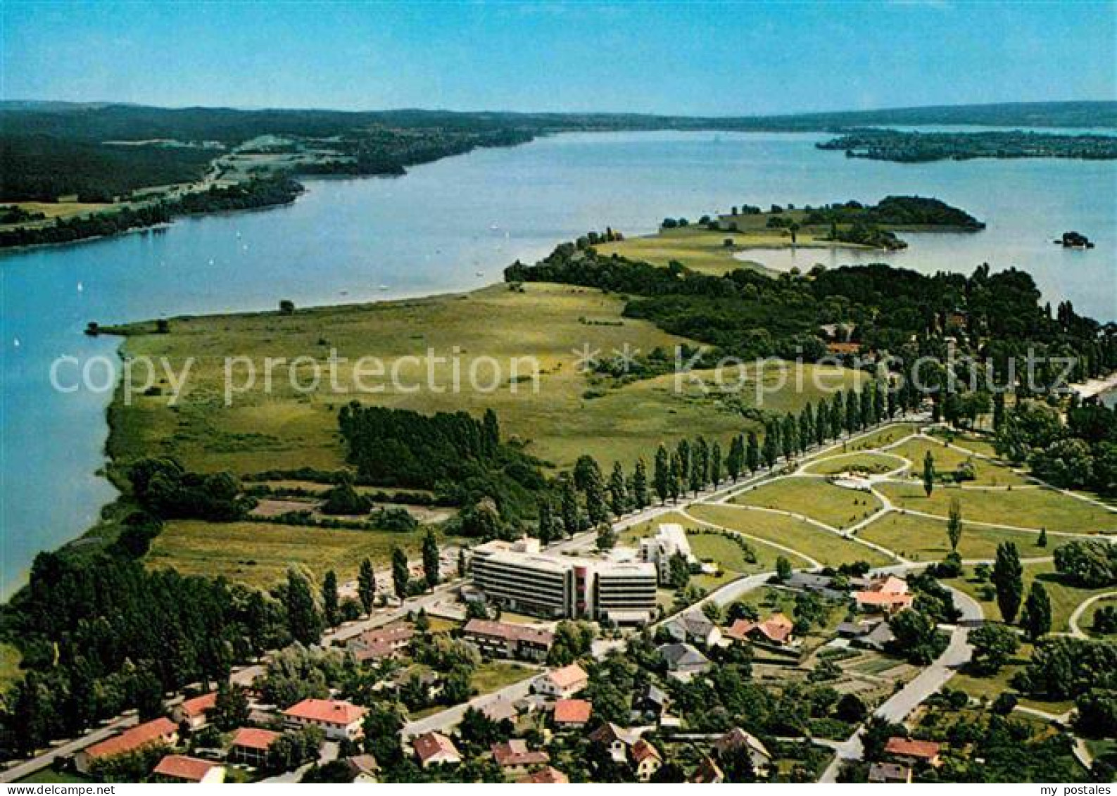 72786186 Radolfzell Bodensee Herz Kreislauf Klinik Mettnau Fliegeraufnahme Radol - Radolfzell