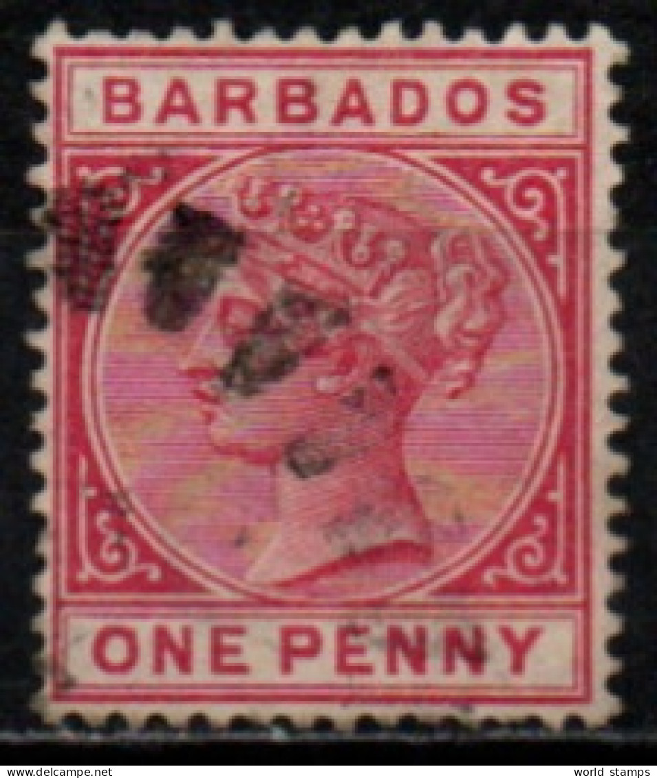 BARBADE 1882-6 O - Barbados (...-1966)