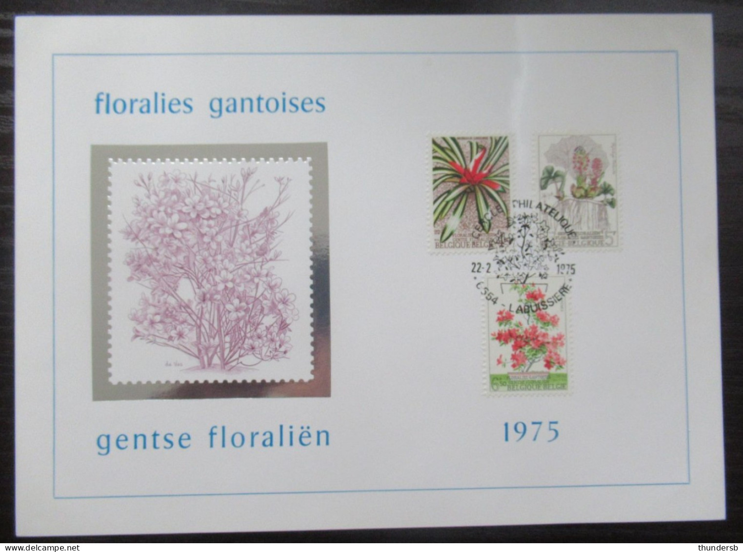 1749/51 'Gentse Floraliën' - Gedenkdokumente