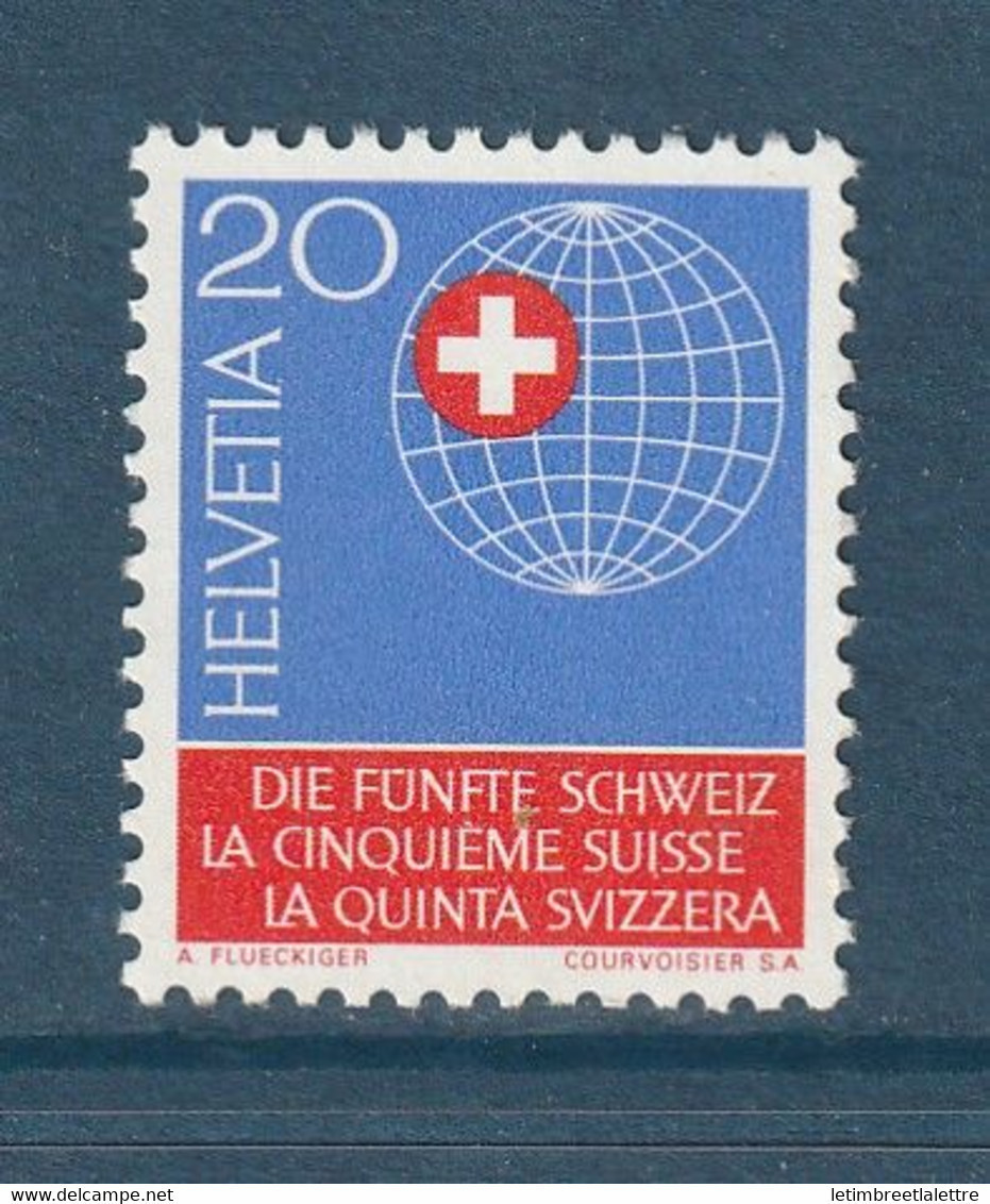 Suisse - YT N° 774 ** - Neuf Sans Charnière - 1966 - Nuovi