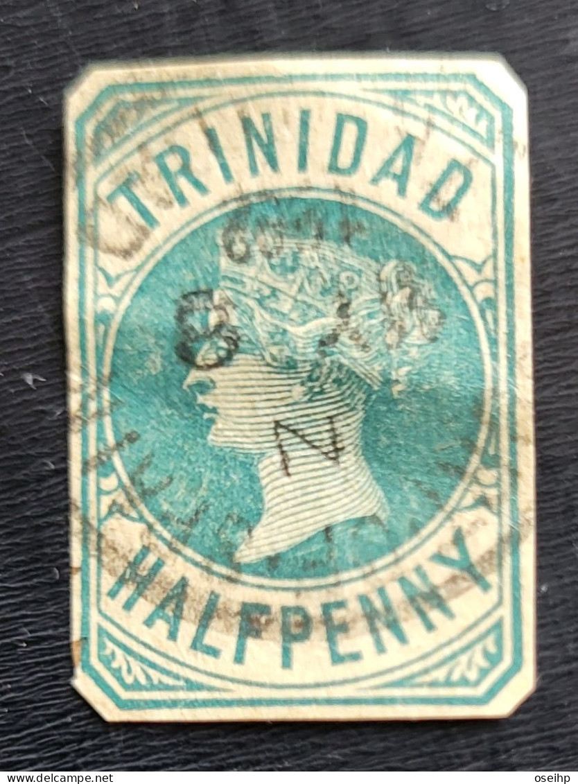Timbre Vignette TRINIDADA Half Penny - Trinidad & Tobago (1962-...)