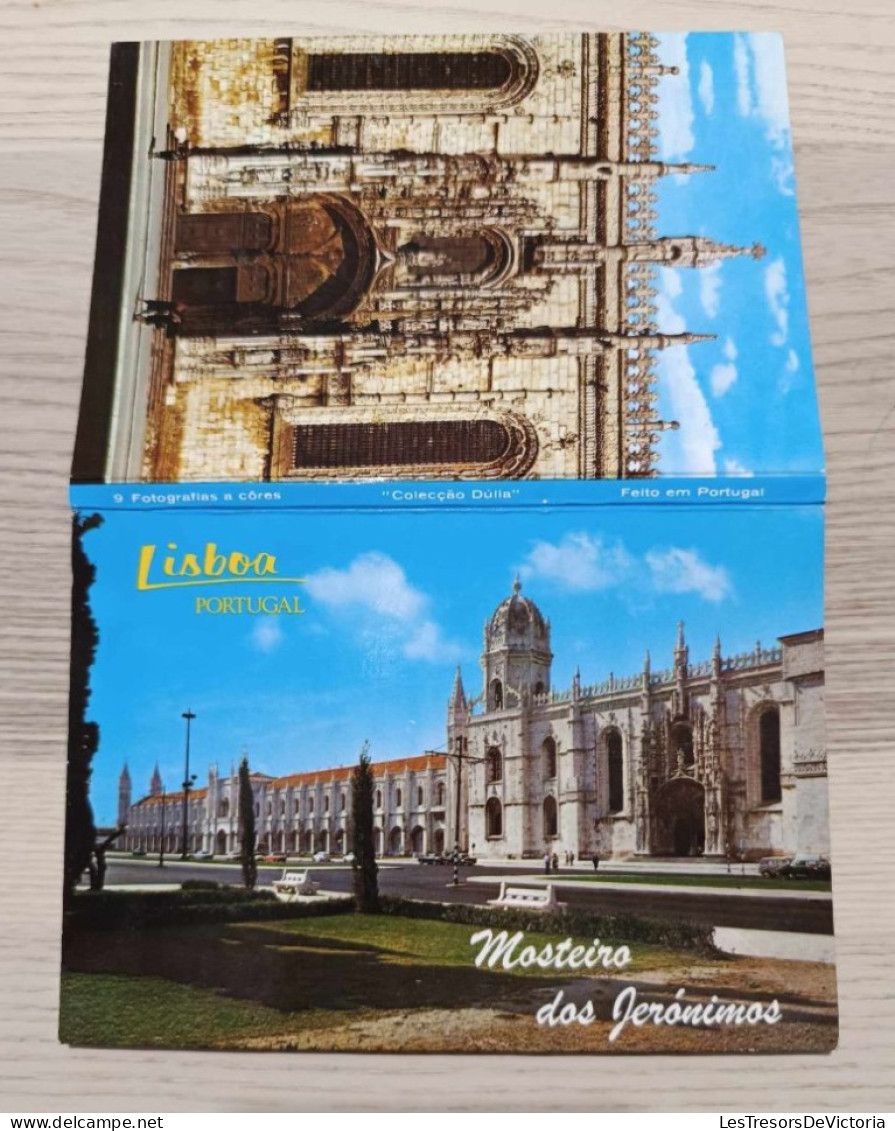 Carnet De Cartes Complet - Lisboa - Portugal - Mosteiro Dos Jeronimos - Cartes Postales Anciennes - Lisboa