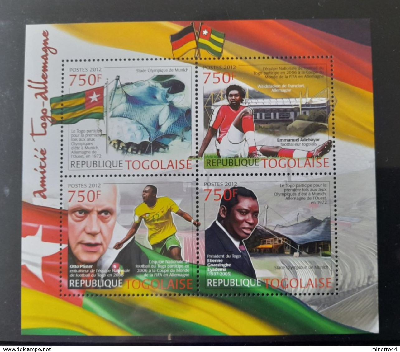 TOGO TOGOLAISE 2006 MNH** WORLD CUP FOOTBALL FUSSBALL SOCCER CALCIO VOETBAL FOOT FUTBOL FUTEBOL - 2006 – Allemagne