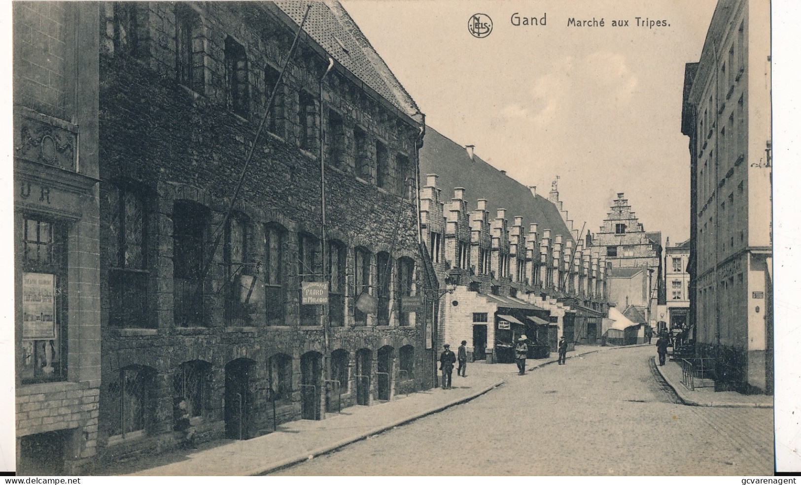 GENT  MARCHE AUX TRIPES      2 SCANS - Transport (sea) - Harbour