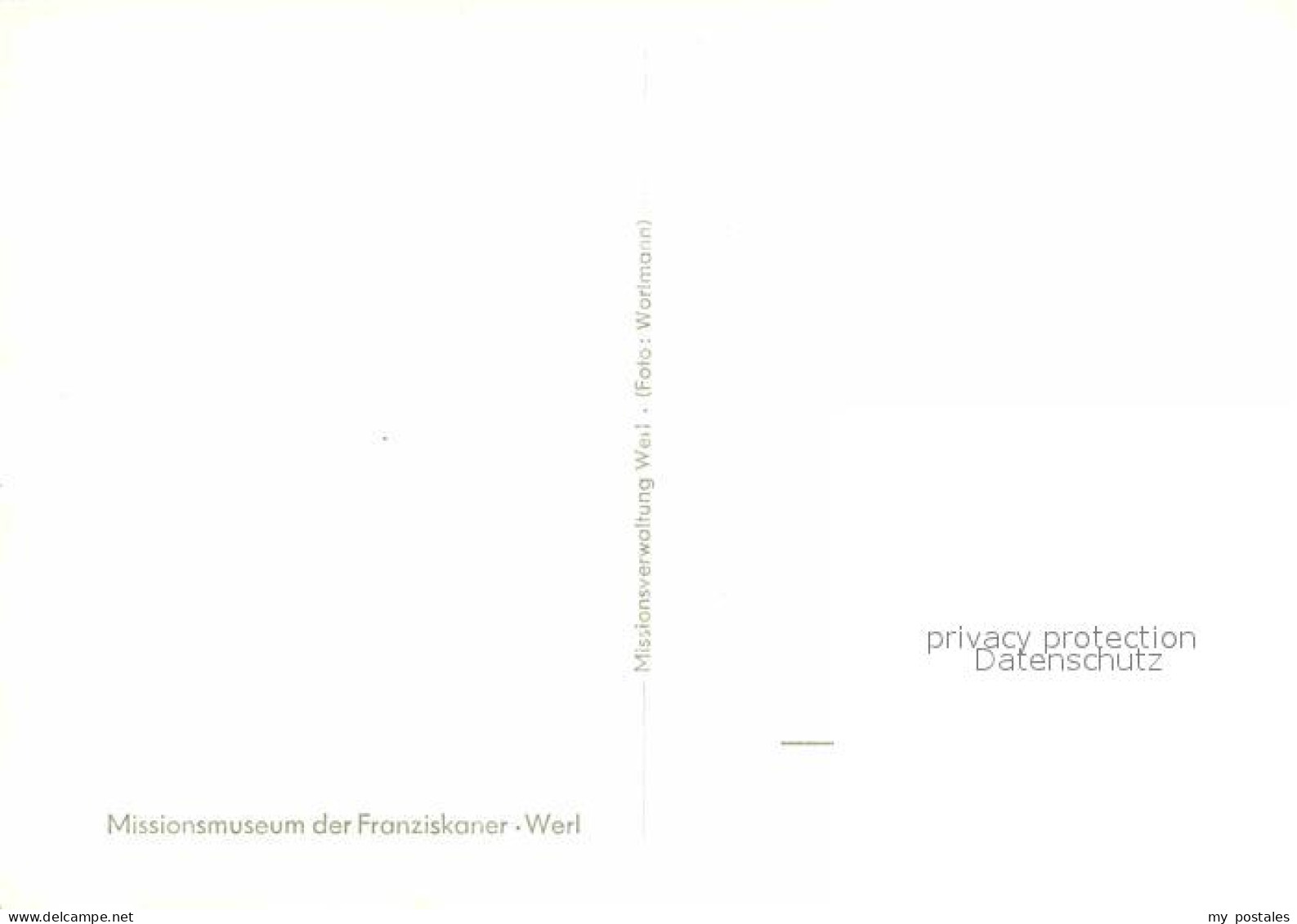72784607 Werl Westfalen Missionsmuseum Der Franziskaner Werl - Werl