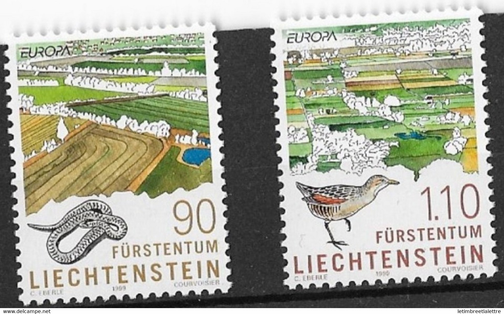 Liechtenstein - YT N° 1131 Et 1132** - Neuf Sans Charnière - Neufs