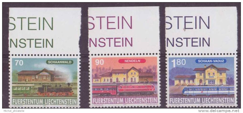 Liechtenstein - YT N° 1096 / 1097 Et 1098 ** - Neuf Sans Charnière - Neufs