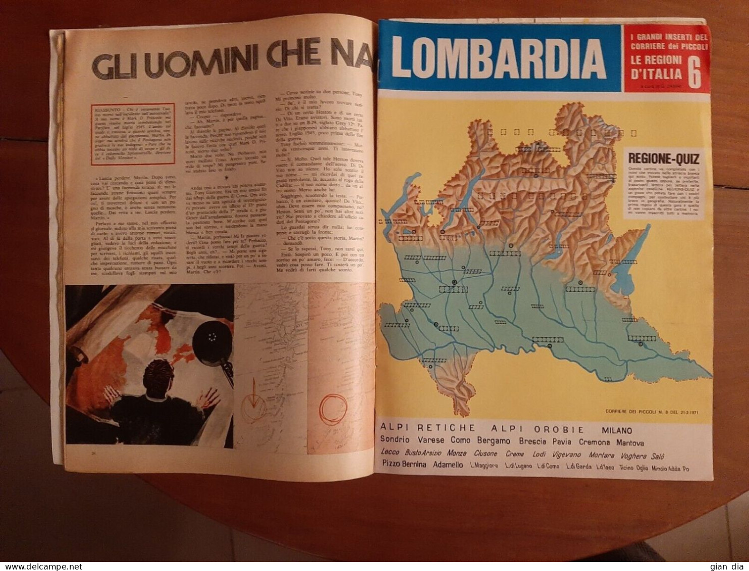 CORRIERE DEI PICCOLI Ed. Corsera 1971. Lotto Di 15. COMPLETI DI INSERTI. - Corriere Dei Piccoli