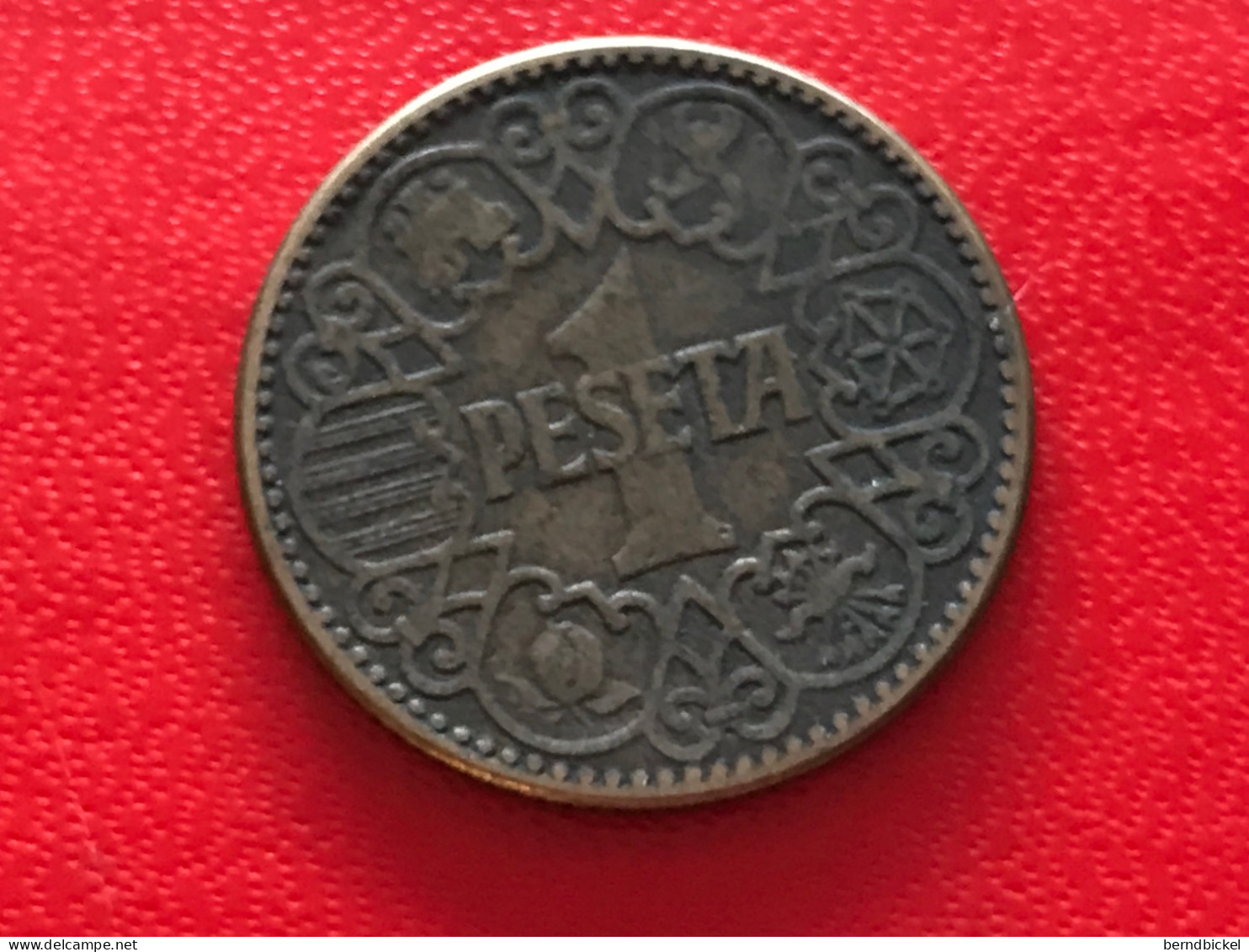 Münze Münzen Umlaufmünze Spanien 1 Peseta 1944 - 1 Peseta