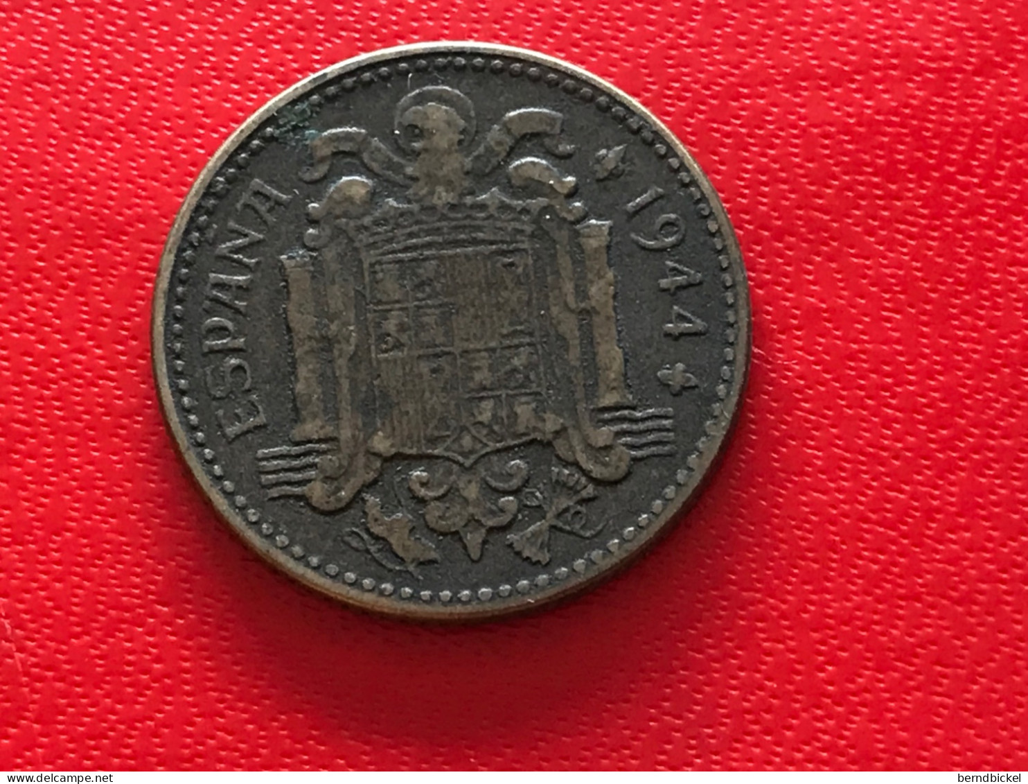 Münze Münzen Umlaufmünze Spanien 1 Peseta 1944 - 1 Peseta