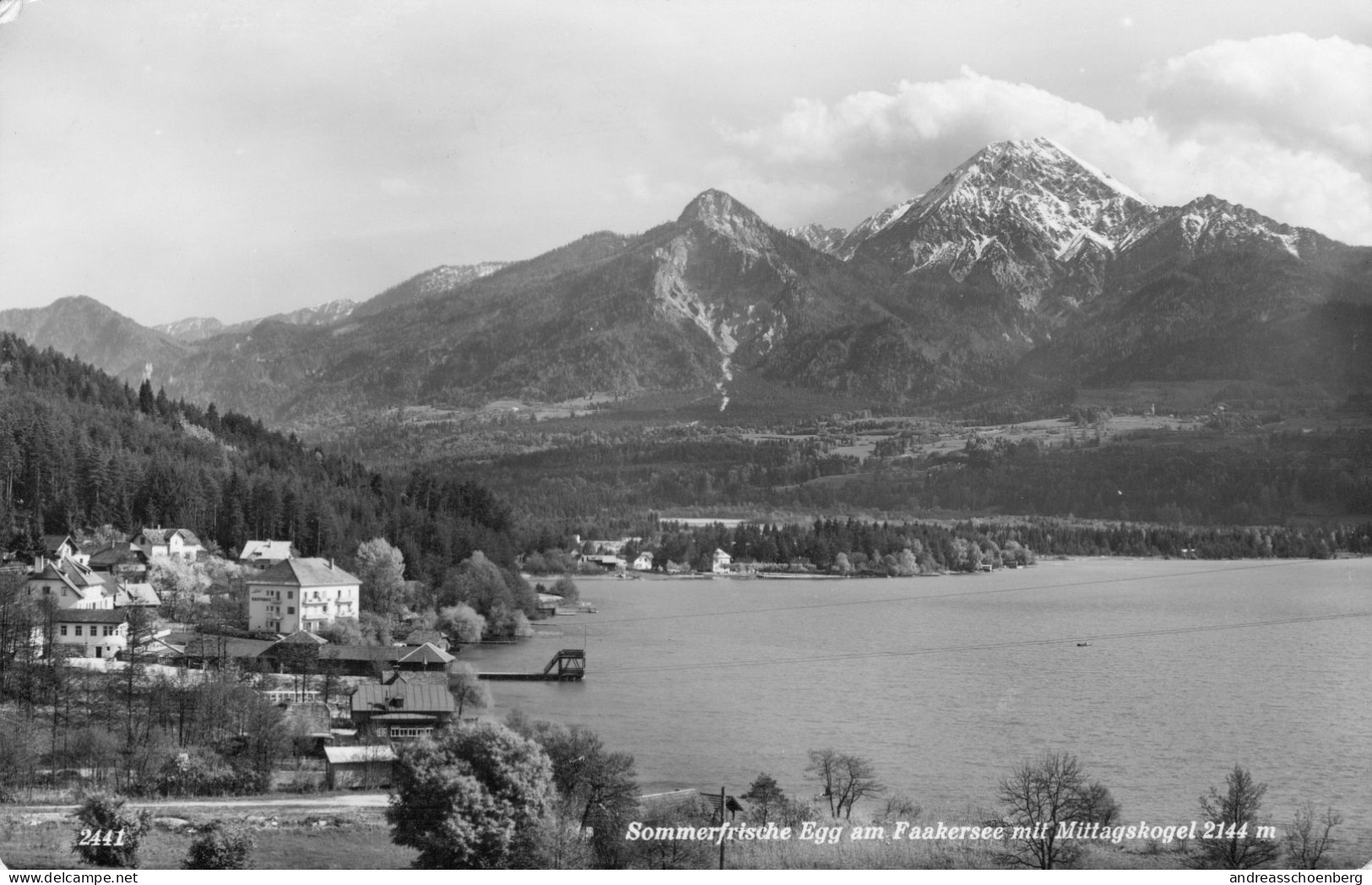 Egg Am Faakersee Mit Mittagskogel - Faakersee-Orte