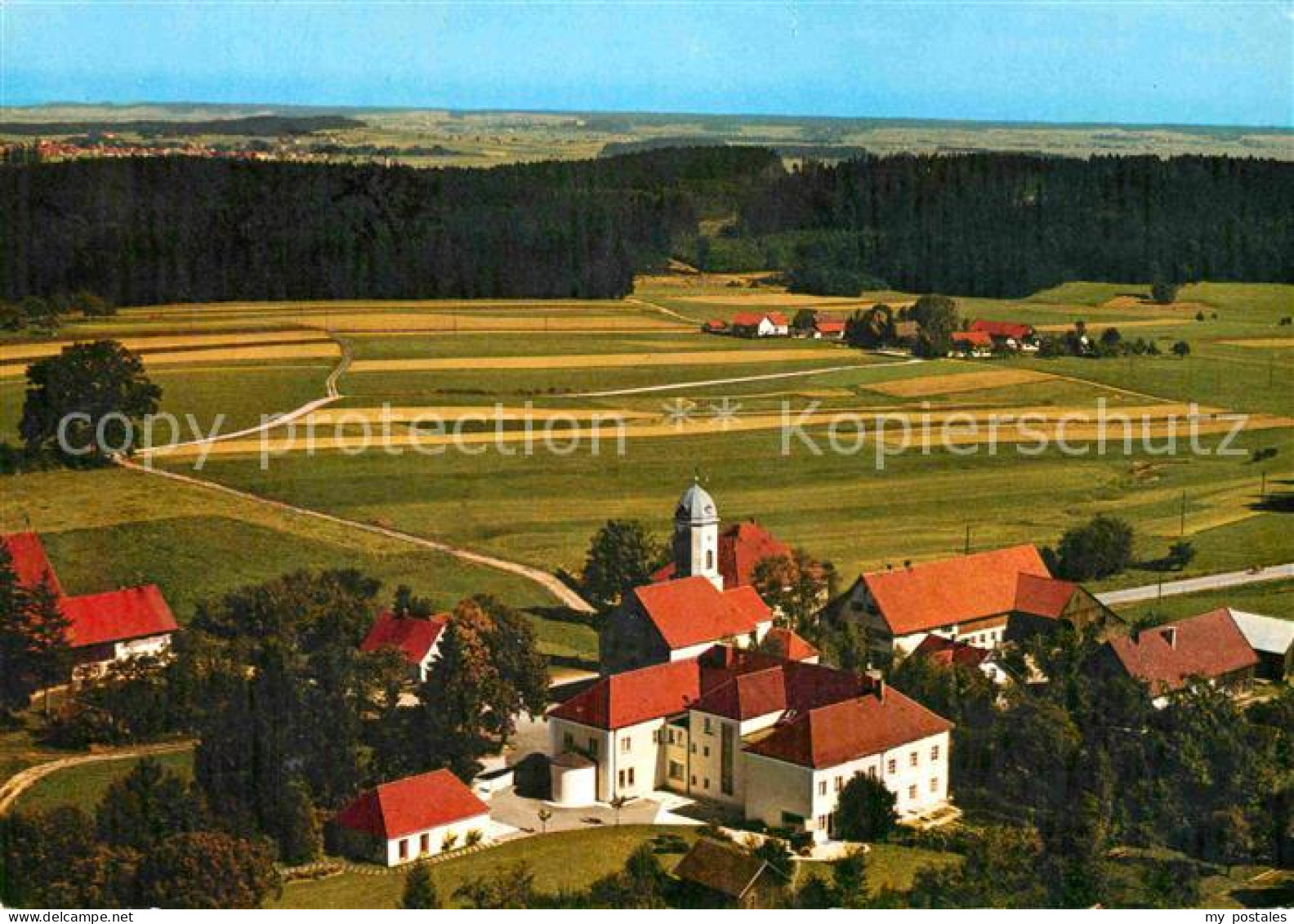 72783252 Baumgaertle Kloster Fliegeraufnahme Mindelheim - Mindelheim