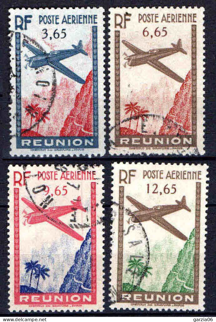 Réunion - 1938 - Caudron -  PA 2 à 5  - Oblit - Used - Poste Aérienne