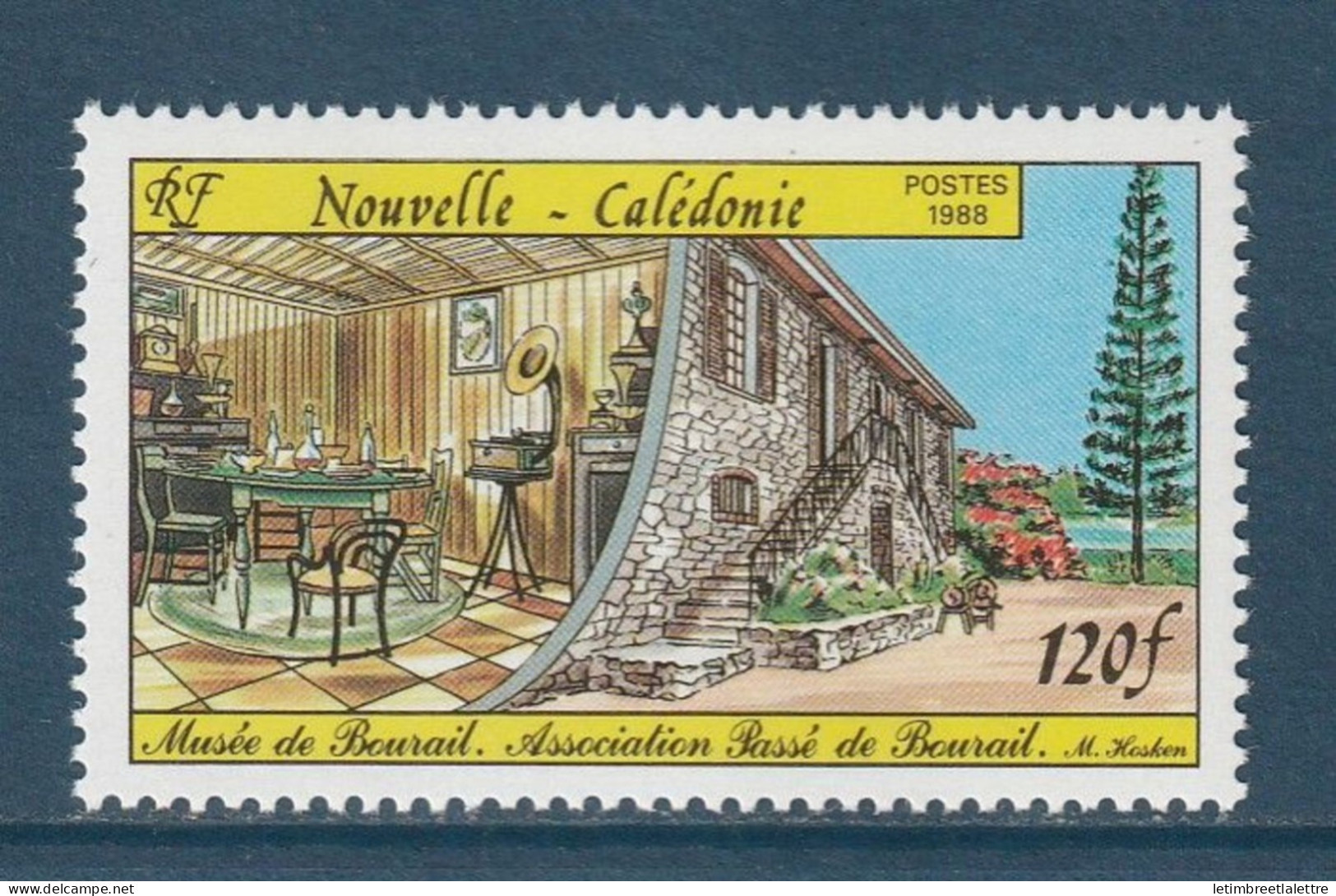 Nouvelle Calédonie - YT N° 558 ** - Neuf Sans Charnière - 1988 - Nuovi